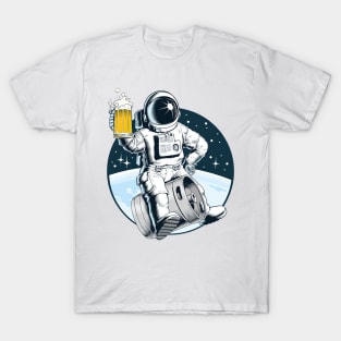 Astronaut Beer T-Shirt